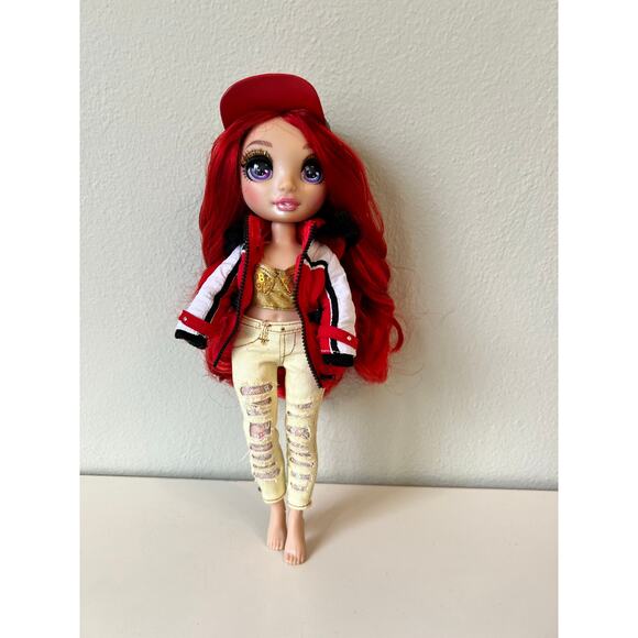 MGA Rainbow High Ruby Anderson Red Hair Doll Toy* No Hands - Picture 5 of 7